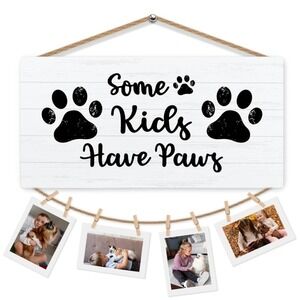 Dog Mom Gifts Wooden Hanging Picture Frame